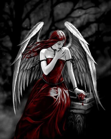 Gothic Fantasy Art Angel Wallpaper Gothic Angel
