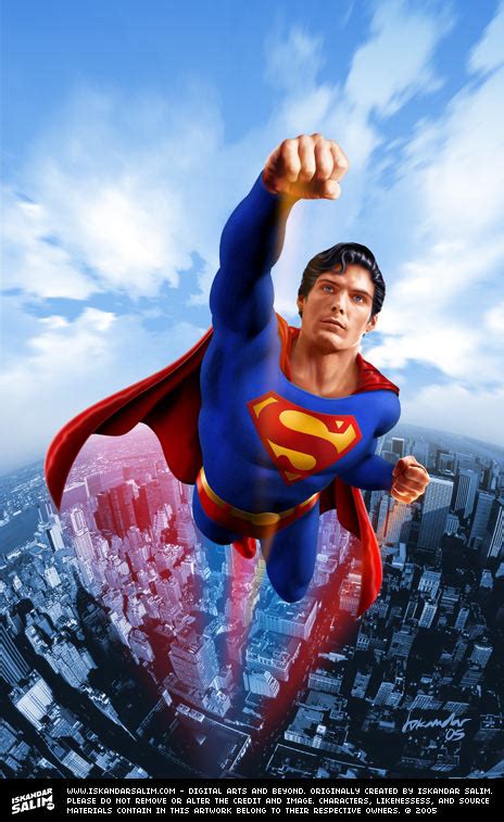 Christopher Reeve As Superman By Iskandarsalim On Deviantart