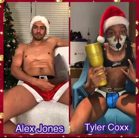 Christmas Bro Jerking Part Alex Jones Tyler Coxx Fleshlight