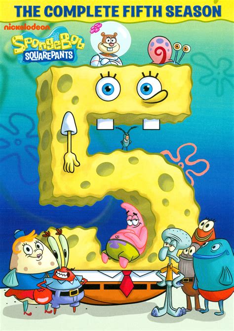 Spongebob Squarepants The Complete 5th Season 4 Discs Best Buy
