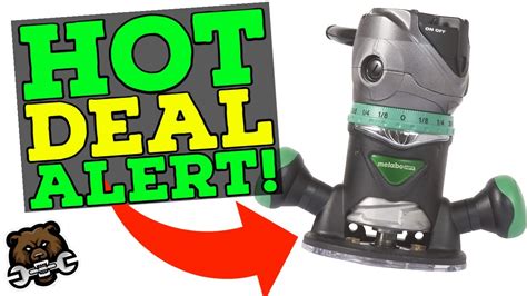 Hot Deal Alert Metabo HPT Router YouTube