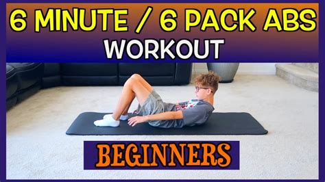 6 Minute Workout For Beginners