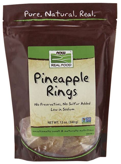 Dried Pineapple Rings 12 Oz Fresh Health Nutritions