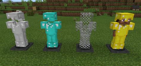 Armor Stand Mod Android Minecraft Pe Mods And Addons