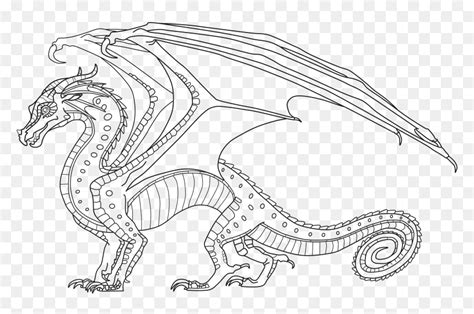 Skywing Dragon From Wings Of Fire Coloring Page Free Wings Of Fire