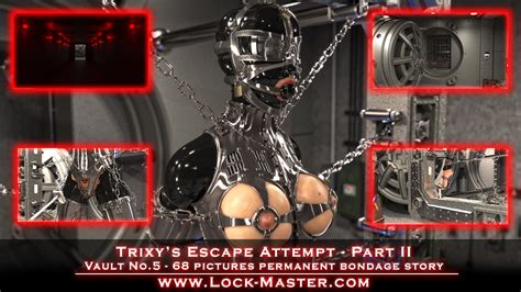 Trixys Permanent Bondage Story Part Ii 68 Pics By Lock Master Hentai Foundry