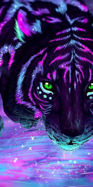Tigre El Arte De La Fantasía Predators Vida Silvestre Tier Wallpaper