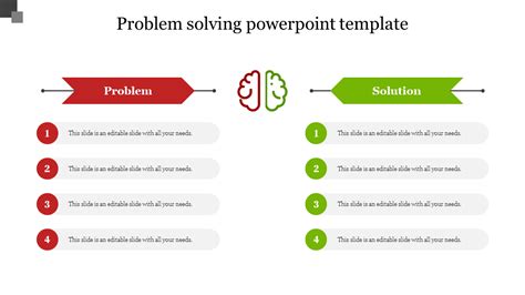 Concise Problem Solving PPT Template And Google Slides