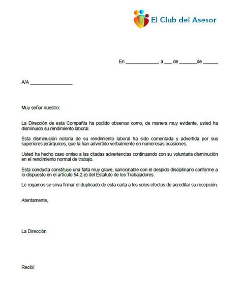 Carta De Despido Voluntario Ejemplo Sample Site J
