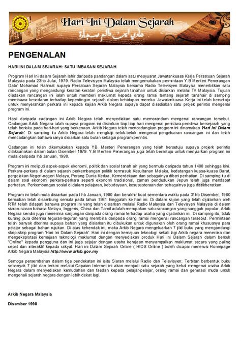 Portfoliosari1063 HARI INI DALAM SEJARAH