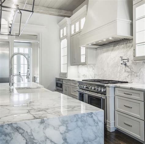 10 Marble Kitchen Islands To Inspire You The Marble Home Marble