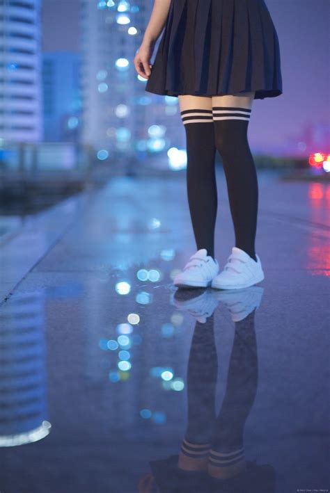 Free Images Bokeh Girl Night Wet Cute Dark Asian Leg Evening Portrait Spring Color