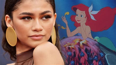 Zendayas Rumored Casting As Ariel In Disneys Live Action ‘little