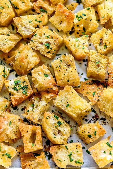 This Homemade Crouton Recipe Makes Soft On The Inside Crisp On The