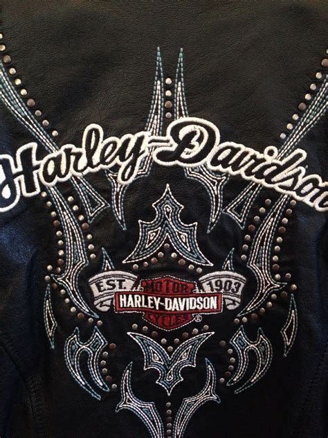 Harley Davidson Womens Xl Leather Jacket Harley Davidson Merchandise