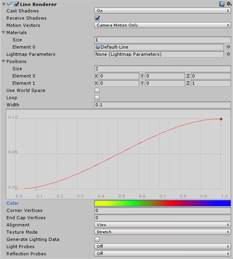 Draw line at run time with mouse drag. Unity - Manual: Line Renderer