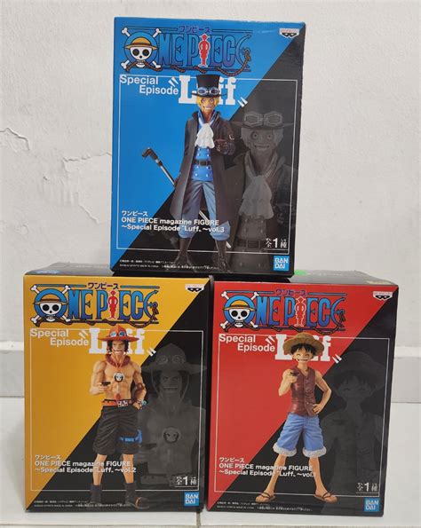 One Piece Luffy Sabo Aces Hobbies And Toys Toys And Games On Carousell