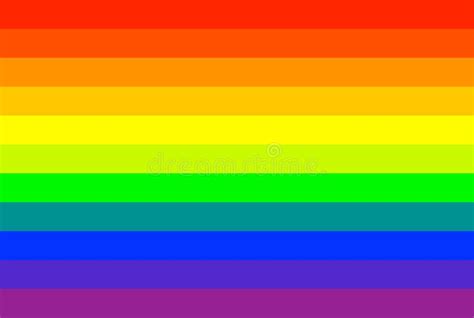 Rgb Rainbow Spectrum Colored Stripes Lines Visible Spectrum Lgbtq