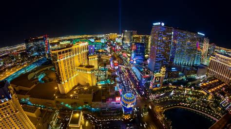 Las Vegas City Night Usa City Lights Hd Wallpaper