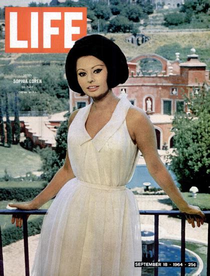 Sophia Loren In Her New Villa 18 Sep 1964 Copyright Life Magazine Mad