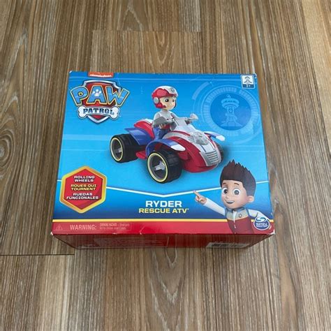 Nickelodeon Toys Paw Patrol Ryders Rescue Atv Vehicle With Figure