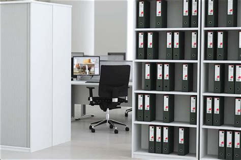 Mobile shelving systems are a mobilized maximum storage capacity solution for challenging spaces in the large office and workplaces. Open Shelving Units | Desks International - Your Space ...