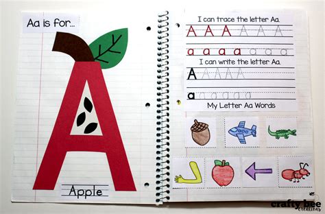 Interactive Alphabet Notebook
