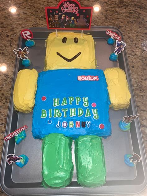 Roblox Birthday Cake 9th Birthday Happy Birthday Birthday Ideas