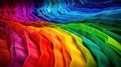 The Colors Of A Colorful Cloth Flow Together Background Pictures Of