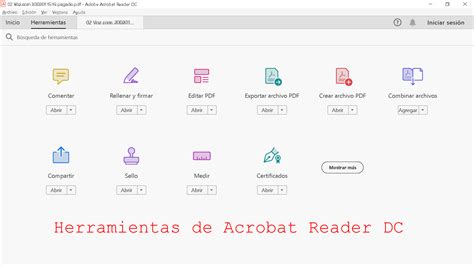 Guía Rápida De Adobe Acrobat Buscar Tutorial