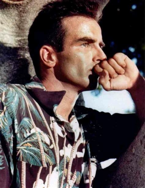 Montgomery Clift On The Set Of From Here To Eternity 1953 Vintage