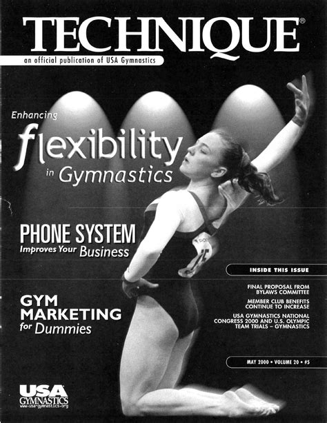 Technique Magazine May 2000 By Usa Gymnastics Issuu