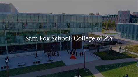 Introducing The Sam Fox School College Of Art Washington University