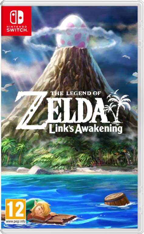 The Legend Of Zelda Links Awakening Eu Cover Art