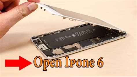 Open Iphone 6 For Repair Youtube