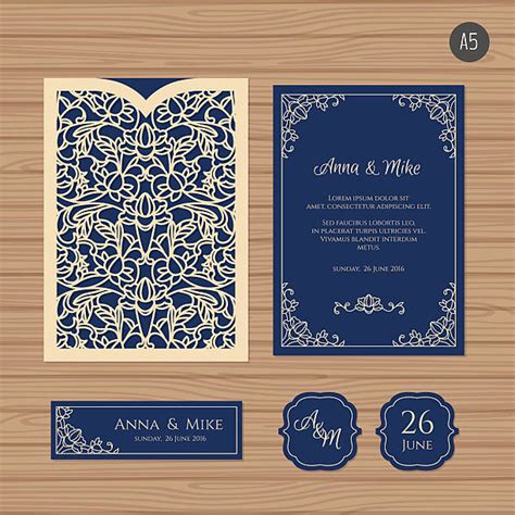 Download wedding card stock vectors. Wedding Invitation Clip Art, Vector Images & Illustrations - iStock