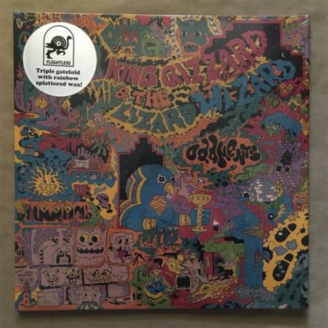 King Gizzard And The Lizard Wizard Oddments Vinyl Lp Sealed Rare Garage Psych Sold In Coffs