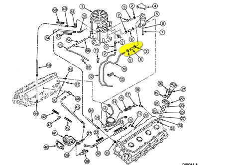 73 Powerstroke Fuel Line Diagram Expert Qanda For Ford F350 Diesel