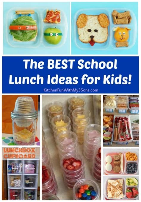 The Best School Lunch Ideas For Kids That Are Fun And Easy