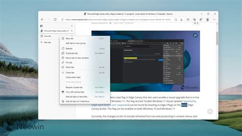Microsoft Edge Canary Adds A Flag To Enable An In Progress Visual