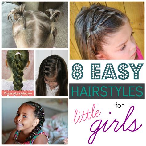 Remodelaholic 8 Easy Hairstyles For Little Girls