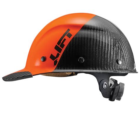 Hard Hats Lift Safety Dax Fifty 50 Carbon Fiber Full Brim Hardhat Hi