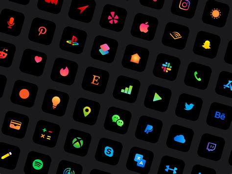 Ios 14 Rainbow Gradient Icon Pack By Lisa Jacobs On Dribbble