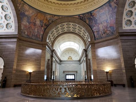 Interior Of Missouri State Capitol Building Usa Editorial Stock Image