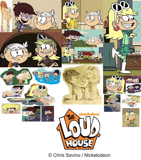 Amazing And Good Cartoons The Loud House Hugs And Kiss To Lincoln