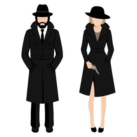 Lady Detective Clip Art