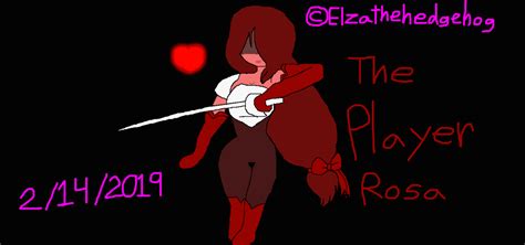 Deltarune Oc Rosa The Player By Elzathehedgehog On Deviantart