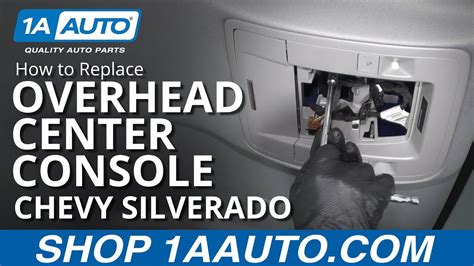 How To Replace Overhead Center Console 14 19 Chevy Silverado Youtube