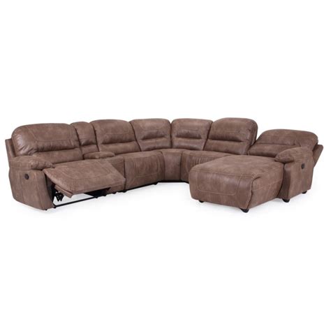 cheers  reclining sectional eaton hometowne