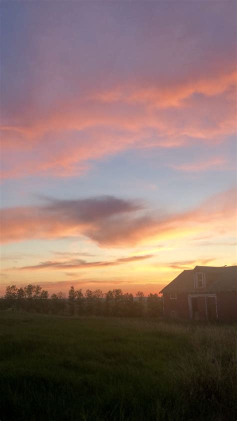 Sunset On The Farm Skyspy Photos Images Video